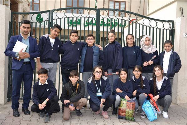 Kalar Students Visit Hiwa Hospital